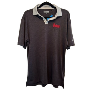 Columbia men’s Huskers polo, size medium, new with tags.